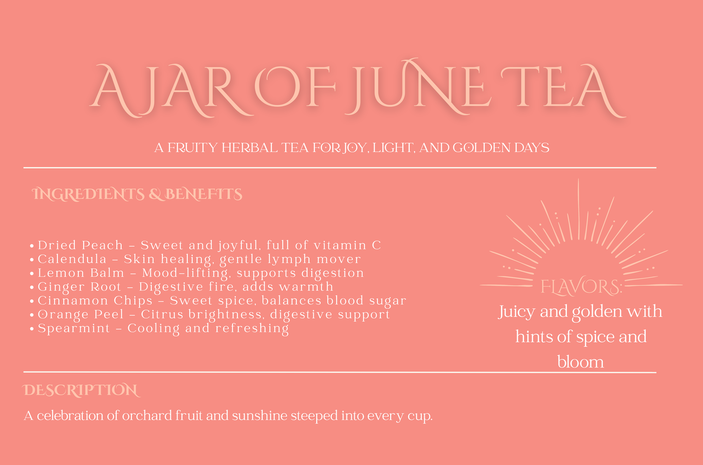 A Jar of June Tea