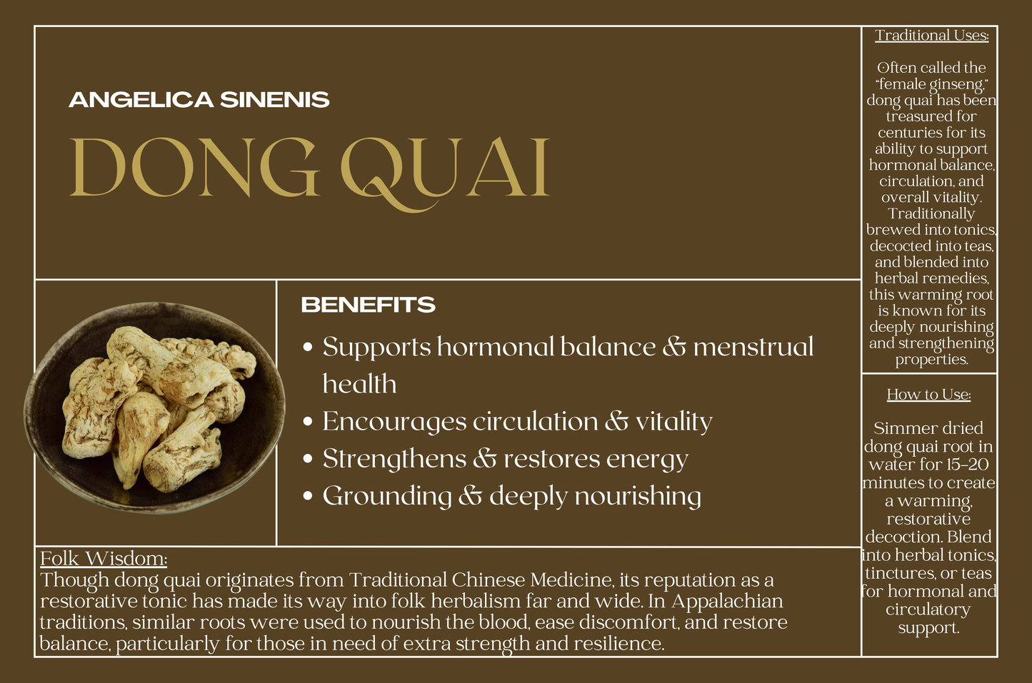 Dong Quai