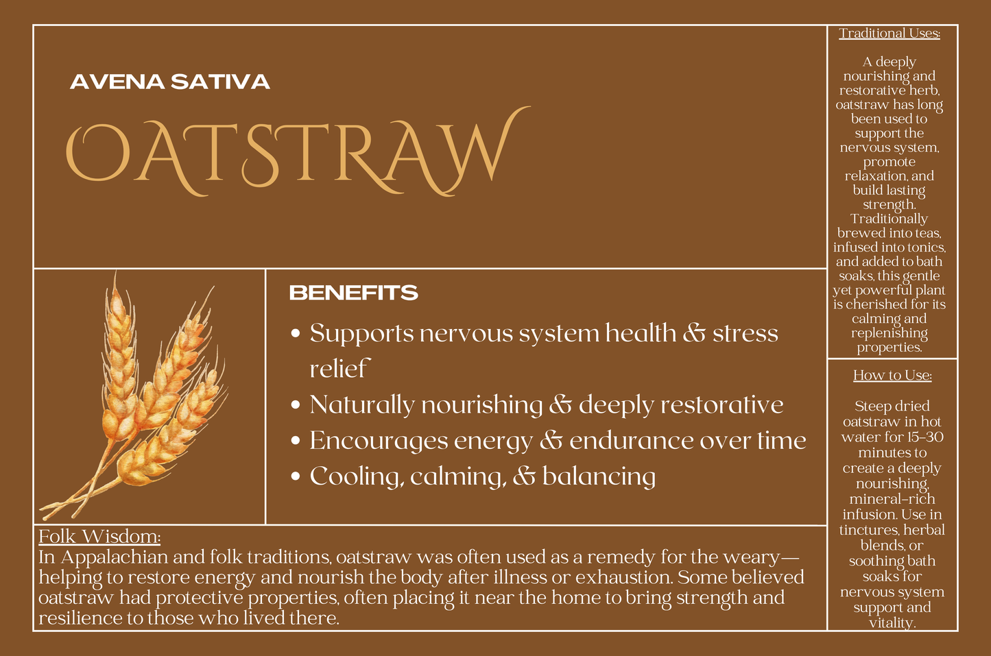Oatstraw