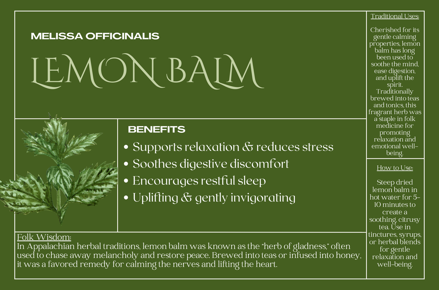 Lemon Balm